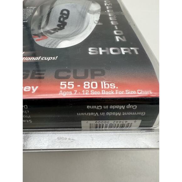 1pc Safetgard Youth Boxer Brief White/Grey w/Blue Cage Cup, Youth Regular*READ - Picture 10 of 15